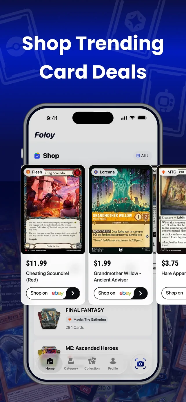 TCG Card Scanner & Value-Foloy App Store screenshot 4