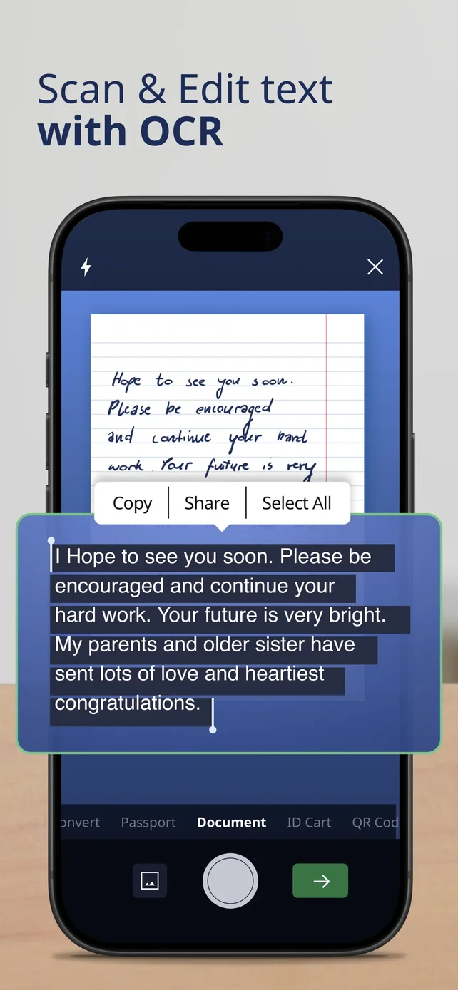 Scan to PDF－Document Scanner App Store screenshot 3