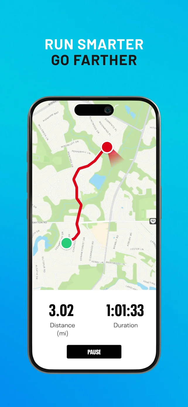 Map My Run GPS Running Tracker App Store screenshot 1