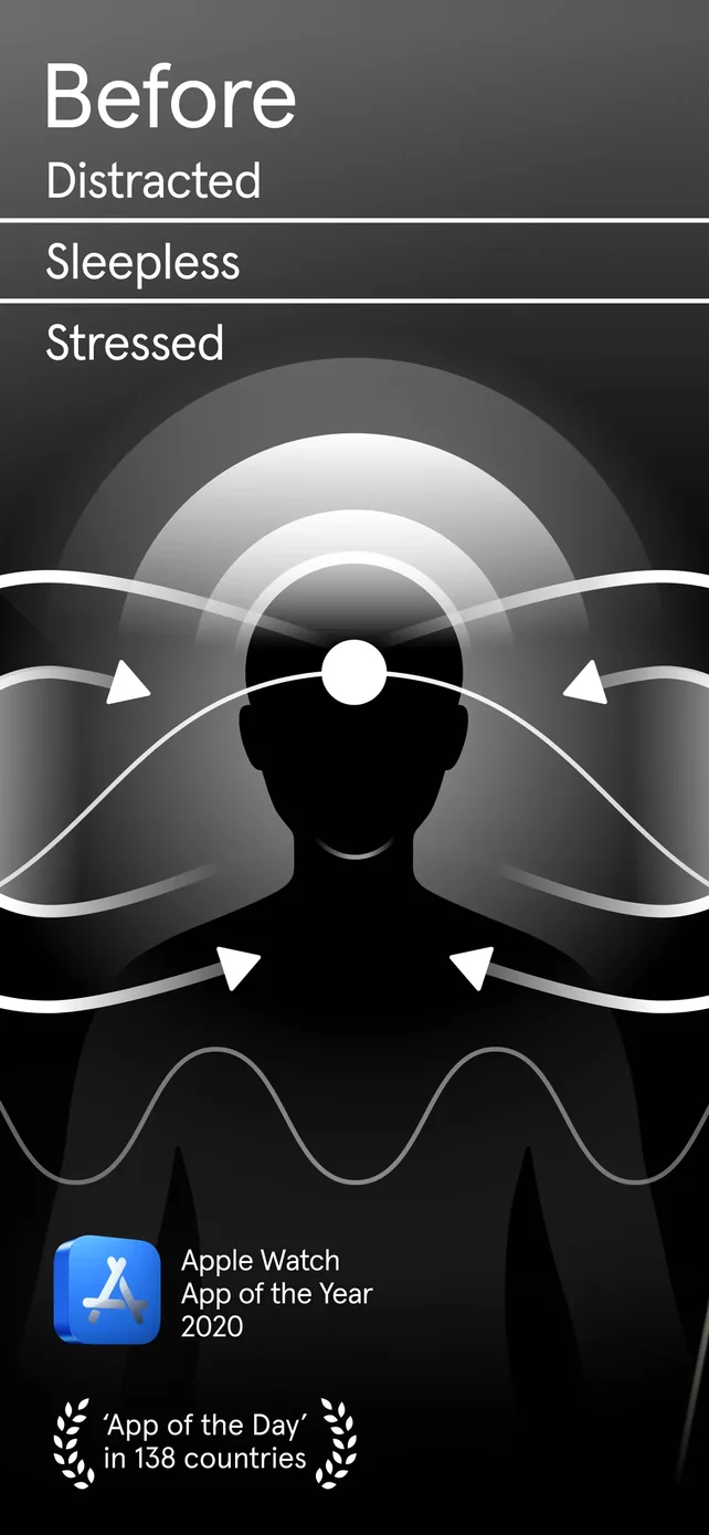 Endel: Focus & Sleep Sounds App Store screenshot 1
