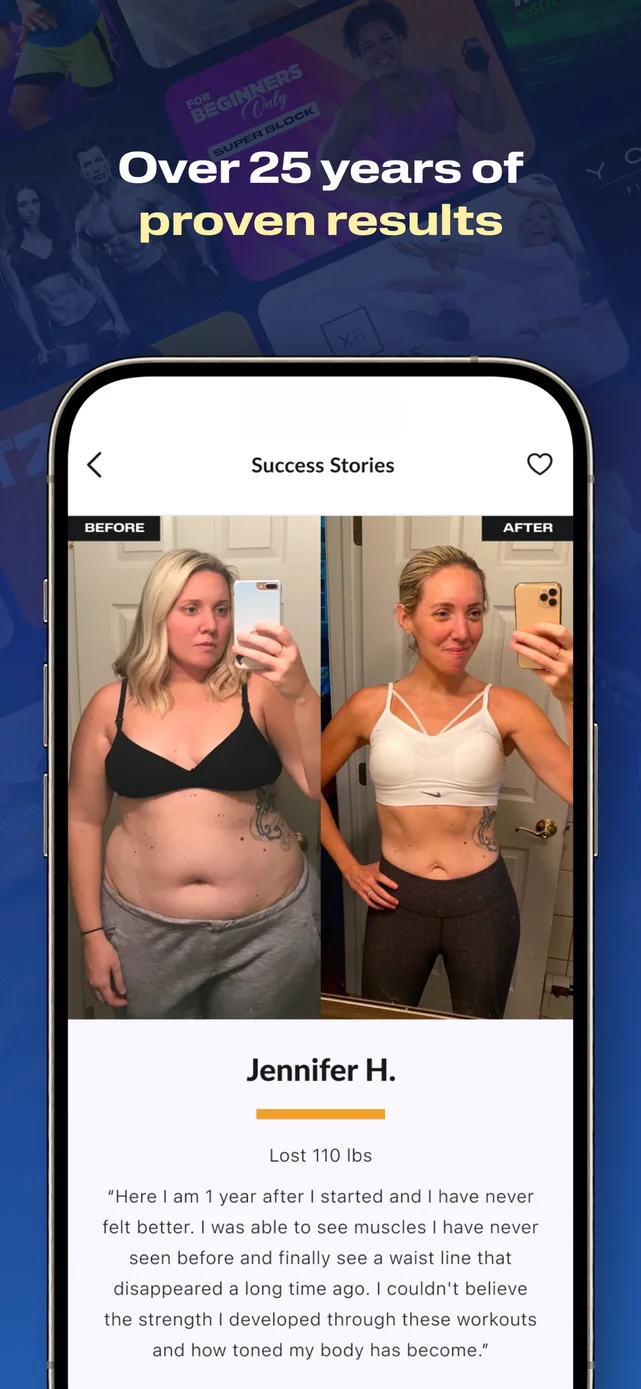 BODi Home Fitness & Workouts App Store screenshot 3