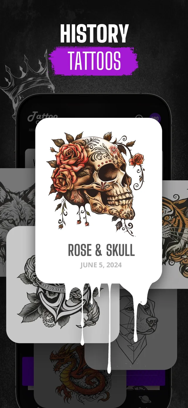 Next Ink: AI Tattoo Design App Store screenshot 4