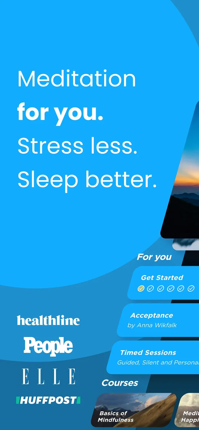 The Mindfulness App App Store screenshot 1