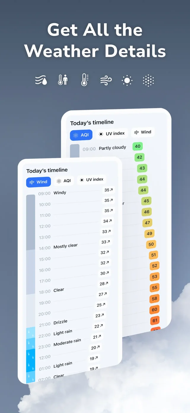 Rainbow AI: Weather Radar App Store screenshot 3