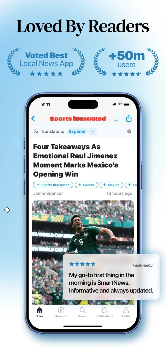 SmartNews: Breaking News App Store screenshot 4