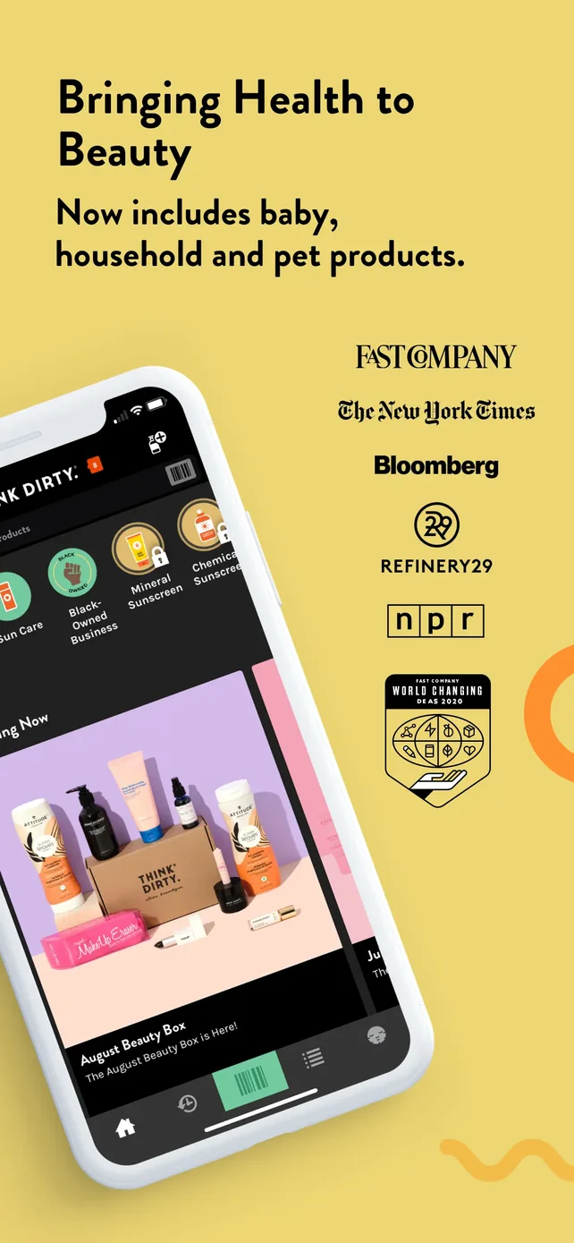 Think Dirty – Shop Clean App Store screenshot 2