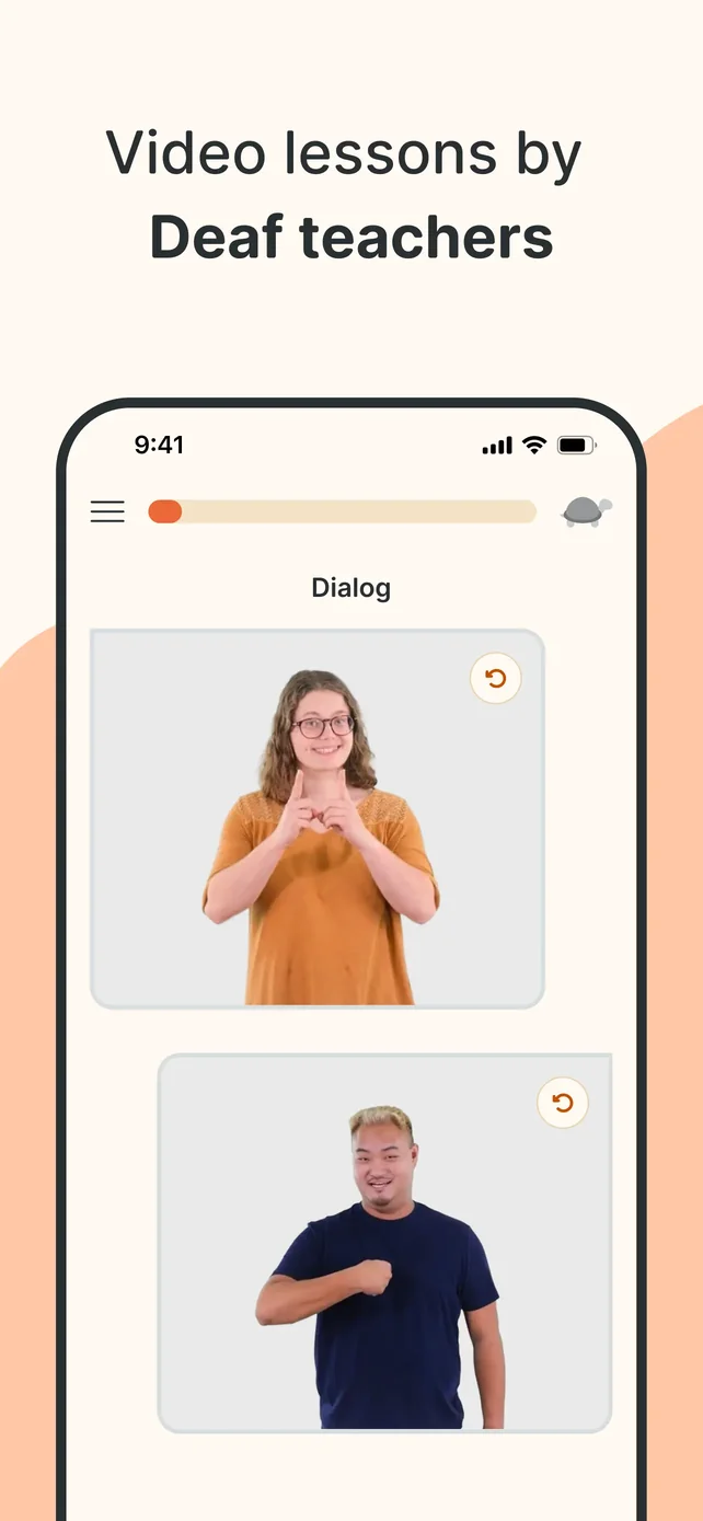 Lingvano - Learn Sign Language App Store screenshot 2