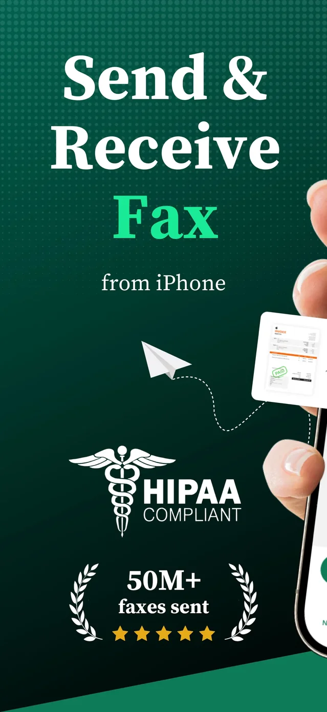Tiny Fax: Send Fax From iPhone App Store screenshot 1