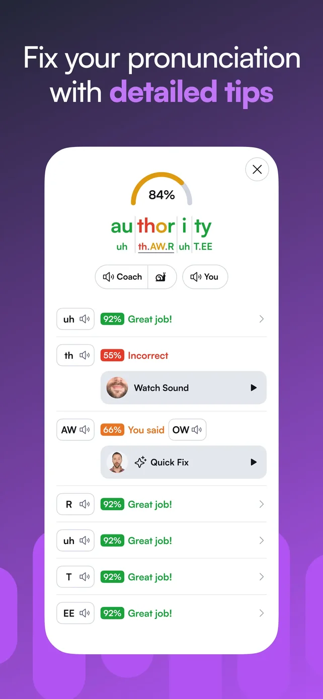 BoldVoice: Accent Training App Store screenshot 3