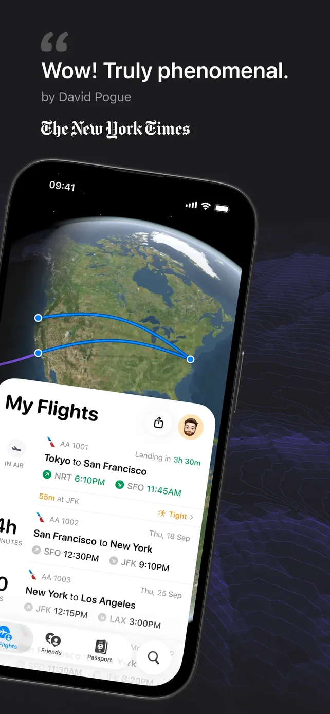 Flighty – Live Flight Tracker App Store screenshot 2
