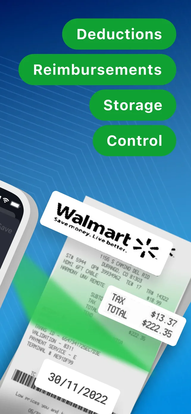 Receipt Scanner・Track Expenses App Store screenshot 2
