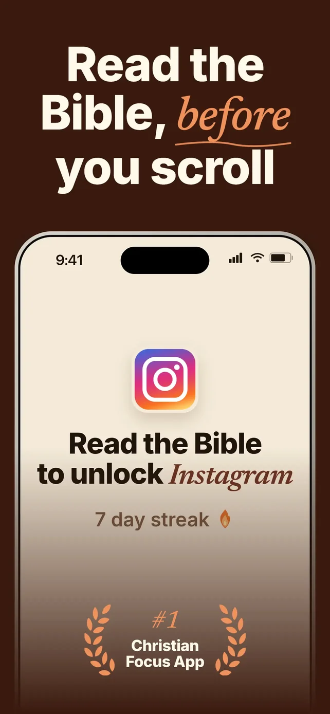 BibleScroll: Christian Focus App Store screenshot 1