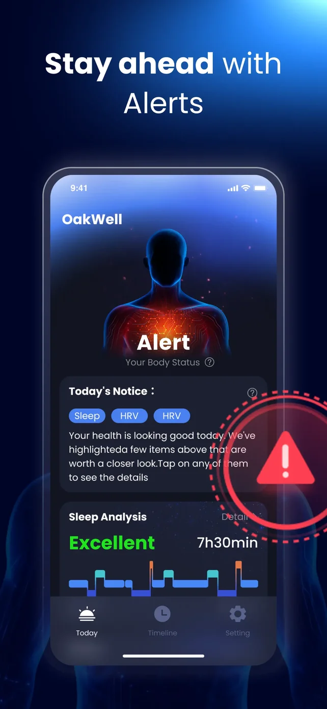 OakWell: Health Guard App Store screenshot 3