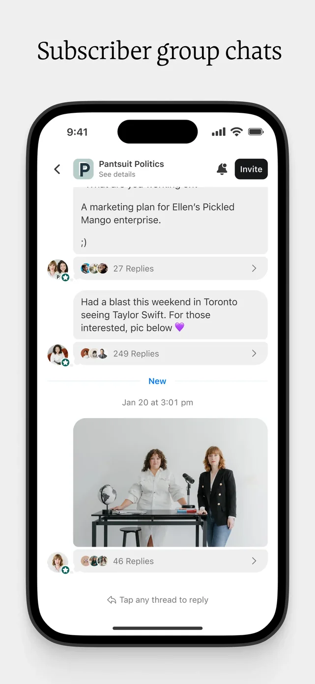 Substack App Store screenshot 4