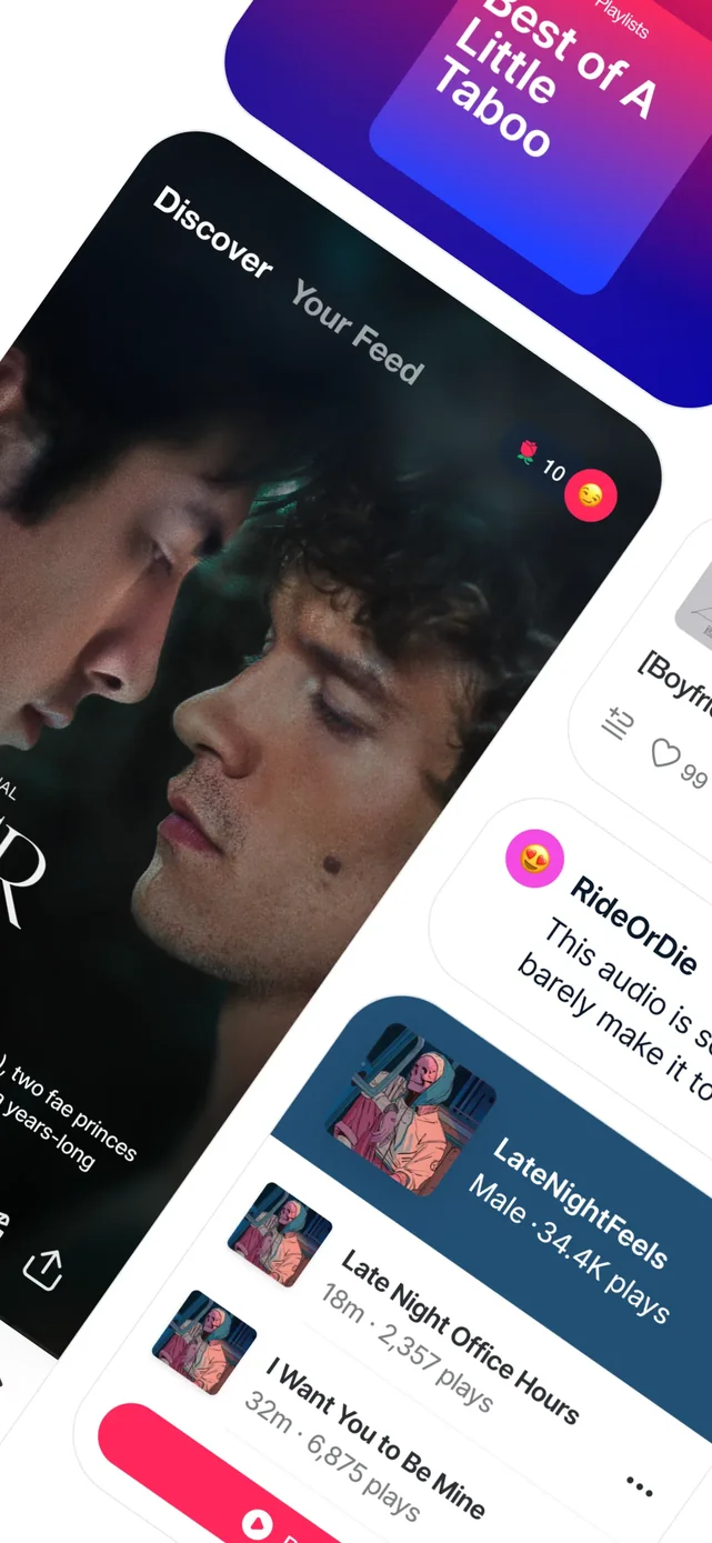 Quinn - Audio Stories App Store screenshot 2