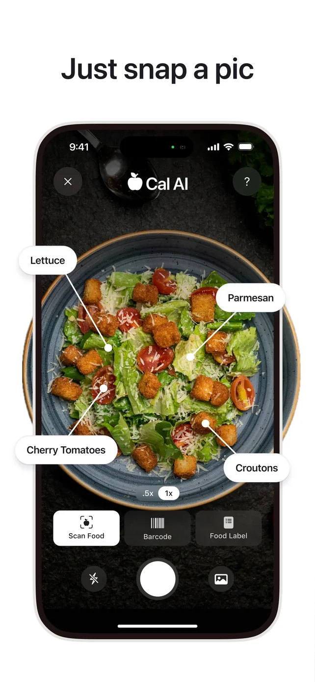 Cal AI - Calorie Tracker App Store screenshot 2