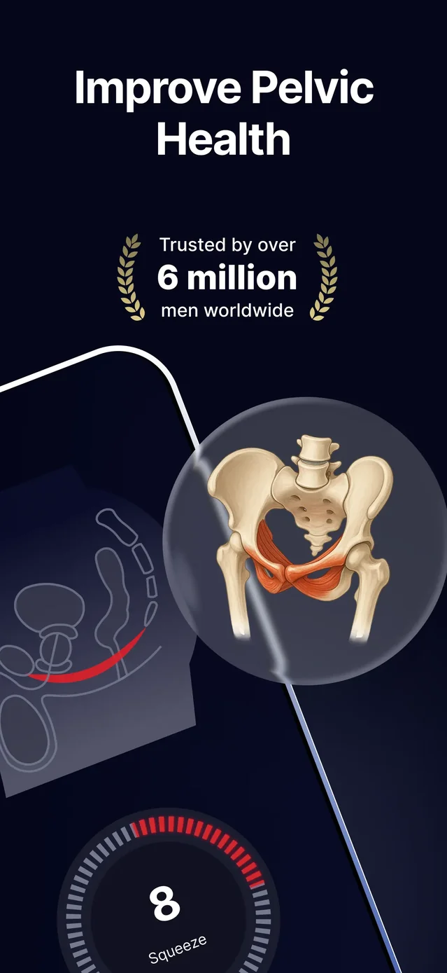 Kegel Men: Men's Health App Store screenshot 2