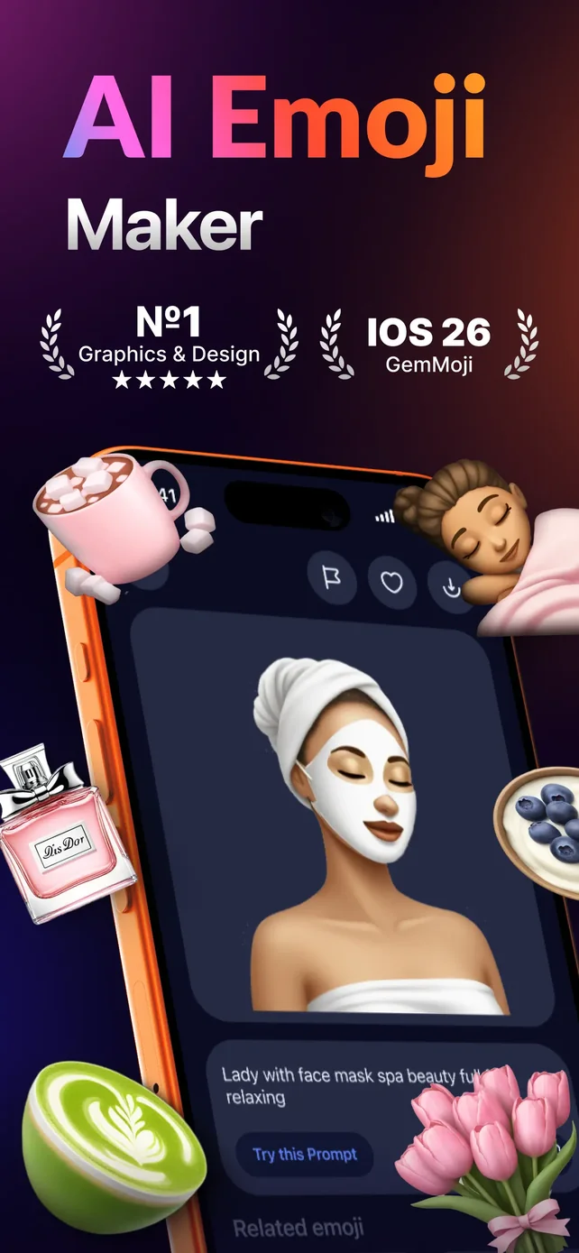 Gmoji: AI Emoji Maker App Store screenshot 1