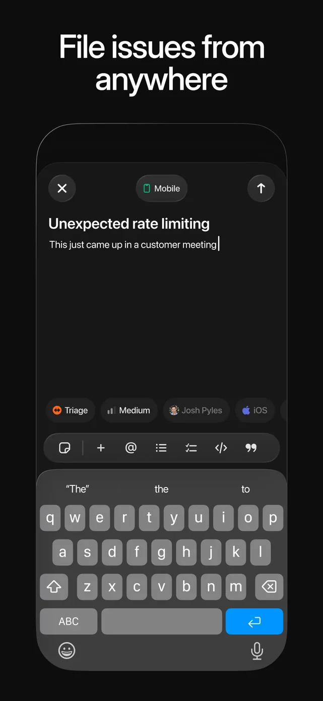 Linear Mobile App Store screenshot 3