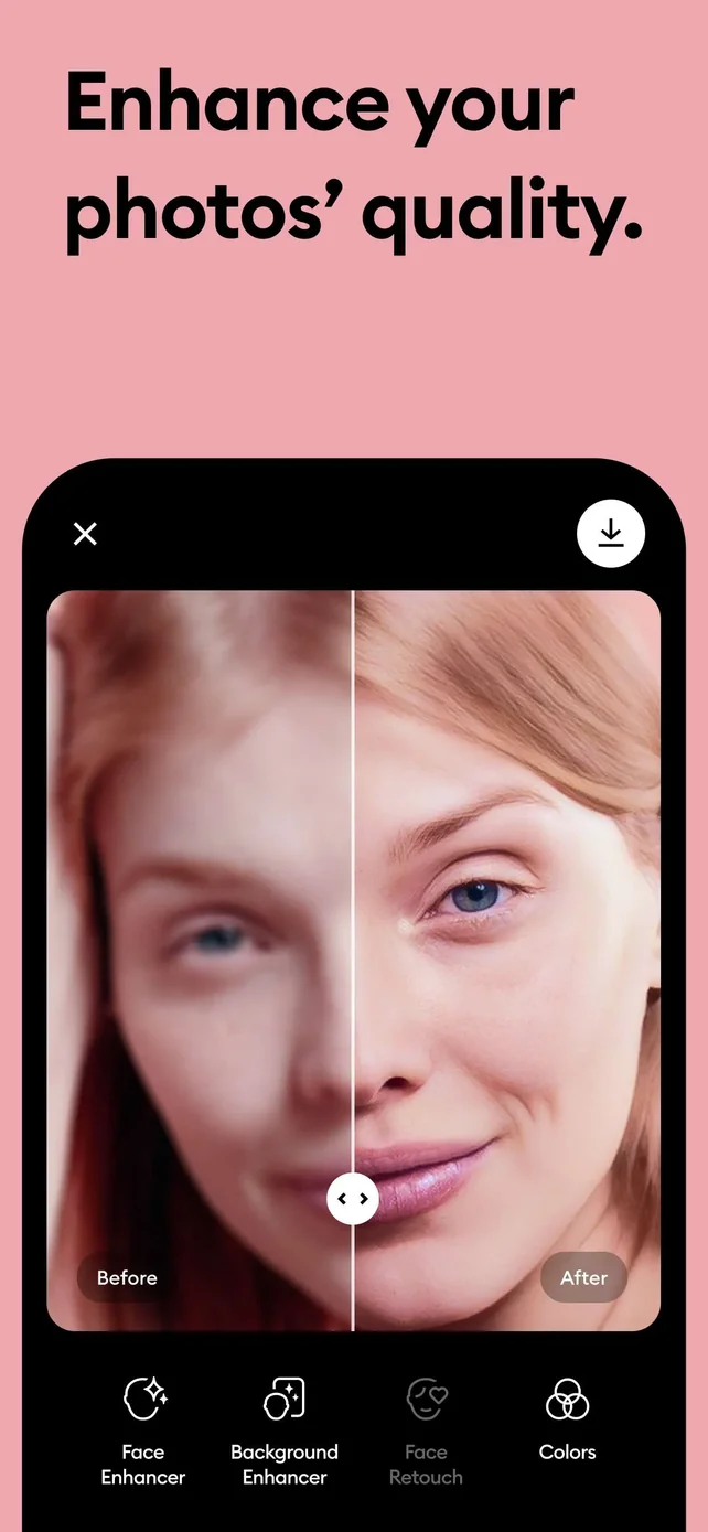 Remini - AI Photo Enhancer App Store screenshot 1