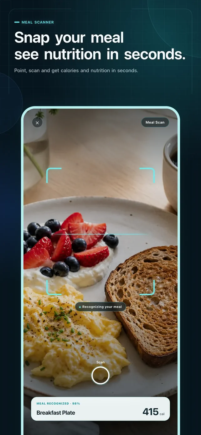 Cal Scanner AI Calorie Tracker App Store screenshot 1