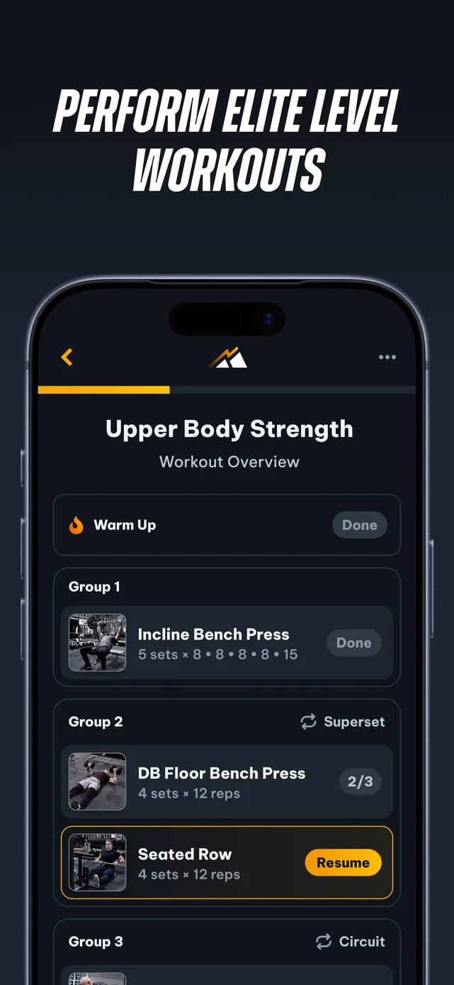 Peak Strength App Store screenshot 4