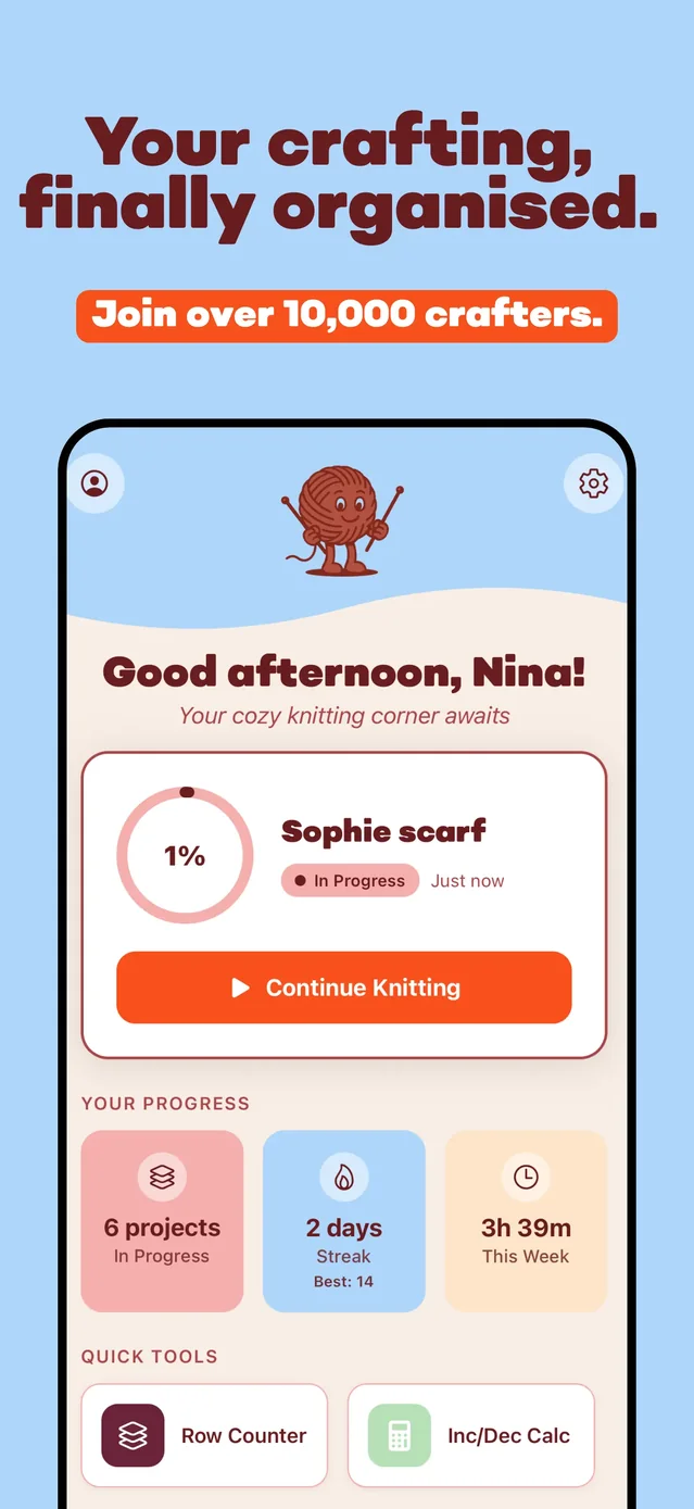 LooseLoop - Craft Companion App Store screenshot 1