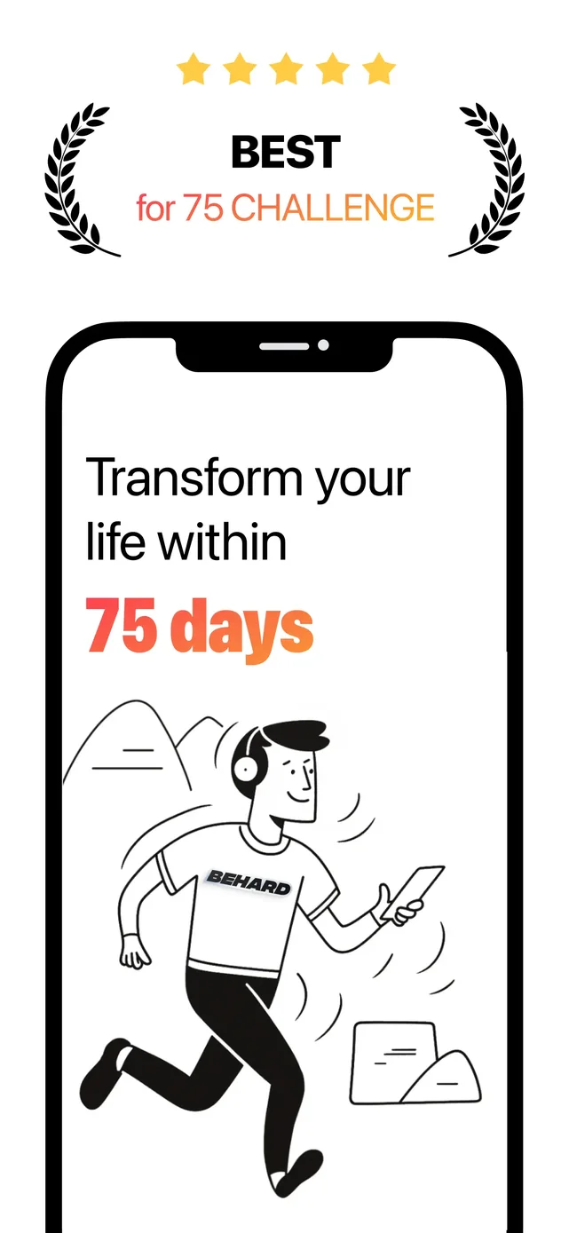 75 Days Challenge Tough & Soft App Store screenshot 1