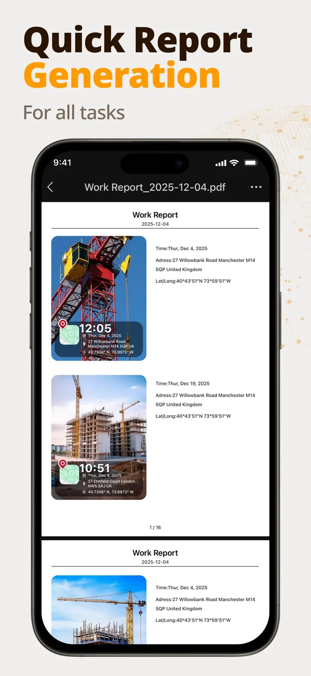 Timestamp Camera Basic. App Store screenshot 3
