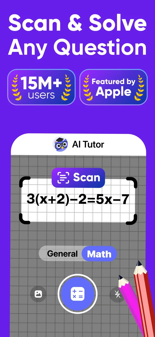 Nerd AI - Math Problem Solver App Store screenshot 1