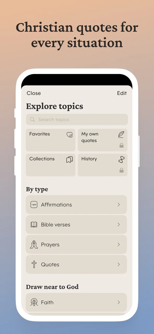 Bible Widgets: Verses & Prayer App Store screenshot 3