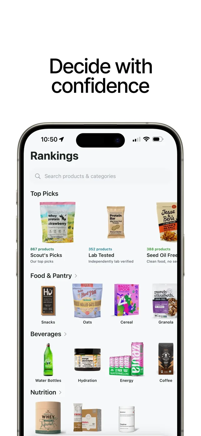 Scout - Health Analysis App Store screenshot 4