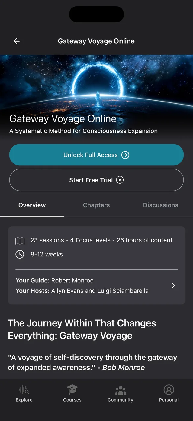 Expand: Beyond Meditation App Store screenshot 2