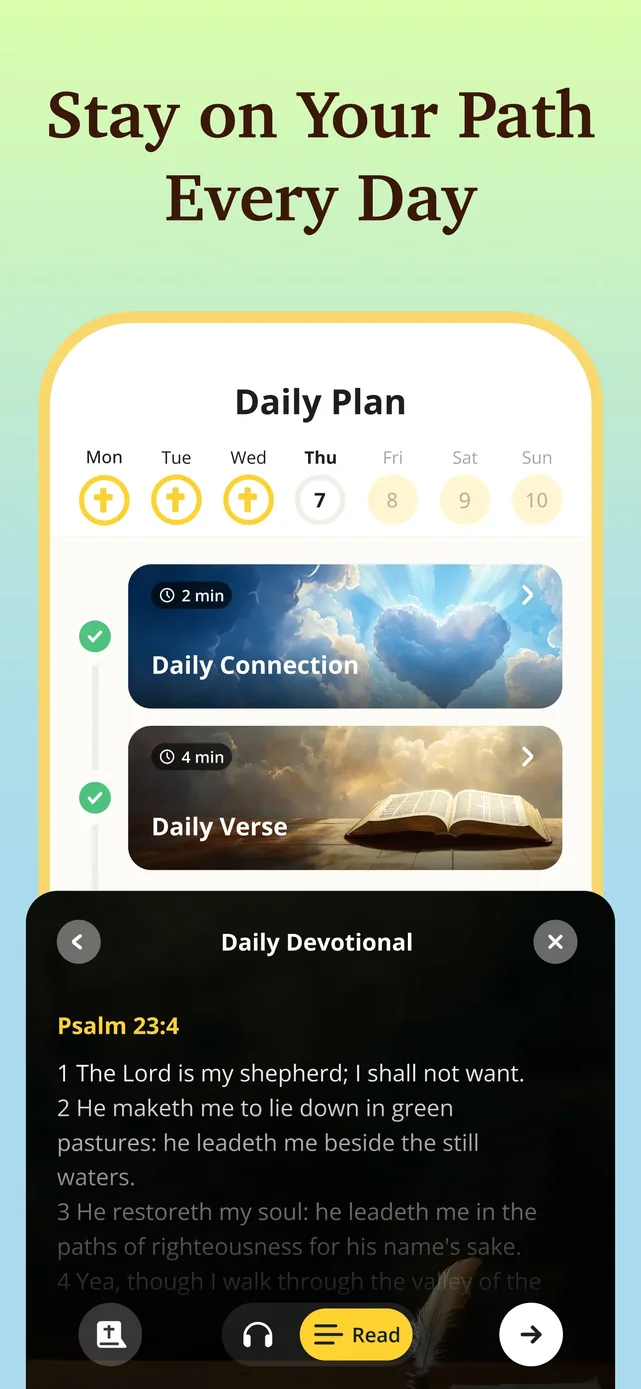 Bible Path: Prayers & Widgets App Store screenshot 4