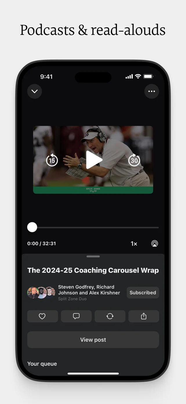 Substack App Store screenshot 3