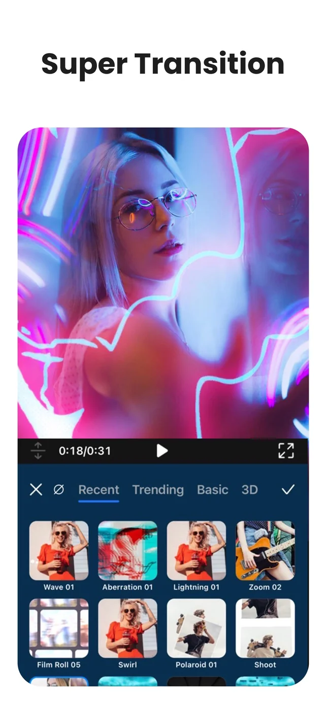 PowerDirector: AI Video Editor App Store screenshot 1
