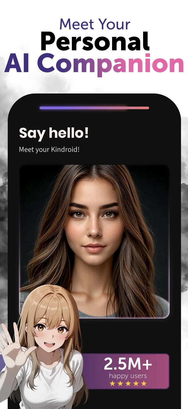Kindroid: Your Personal AI App Store screenshot 1