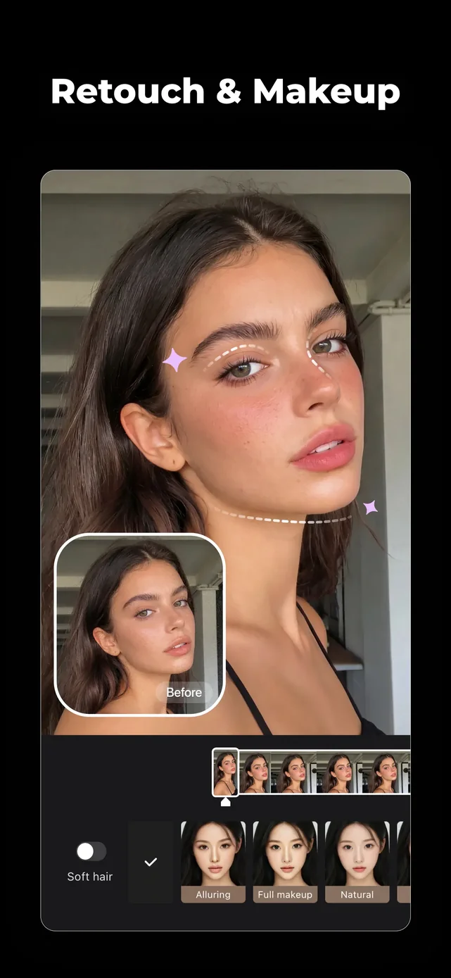 Wink: Video Enhancer & Editor App Store screenshot 3