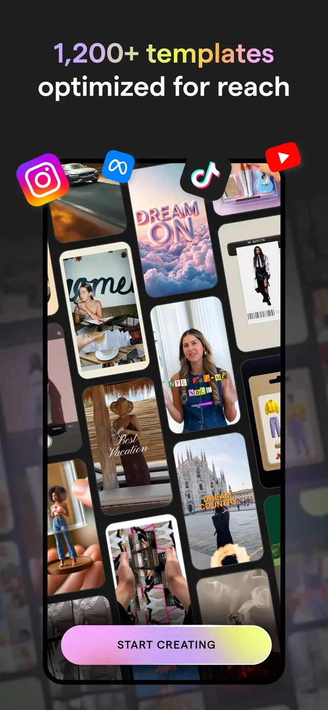 Mojo: AI Video & Reels Editor App Store screenshot 3