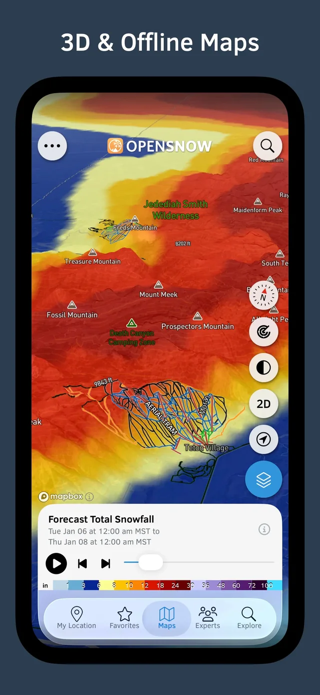 OpenSnow App Store screenshot 2