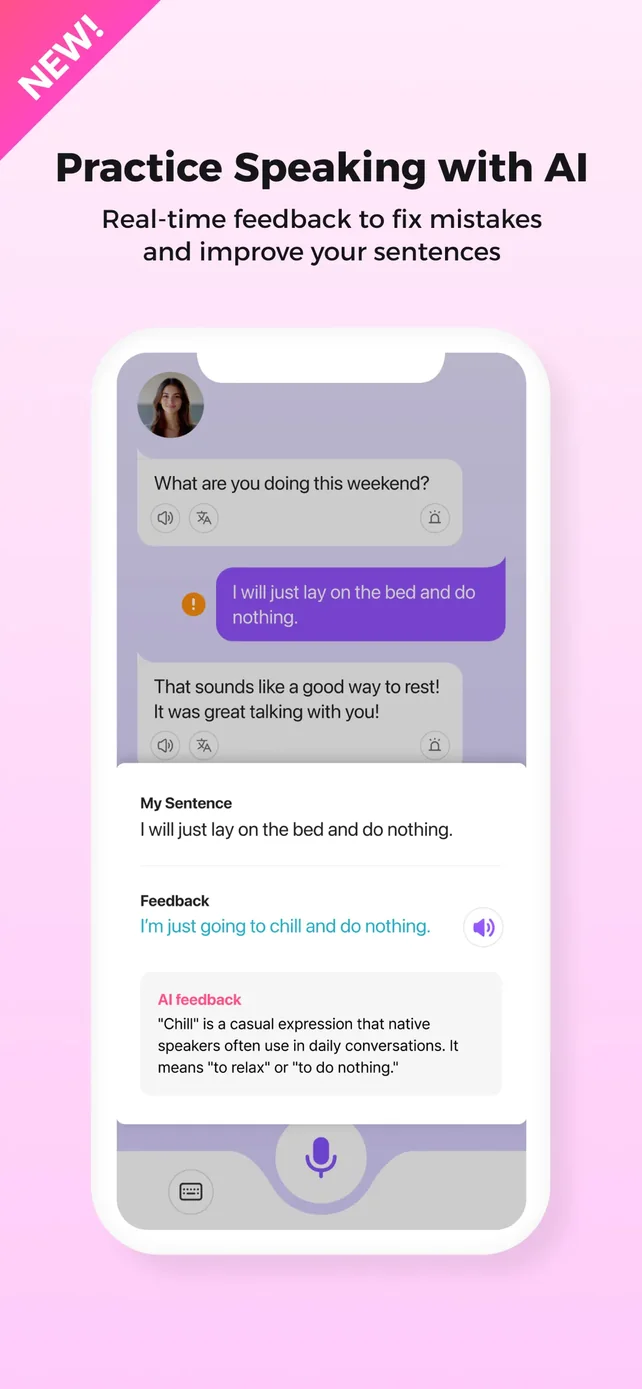 Cake - Learn English & Korean App Store screenshot 4