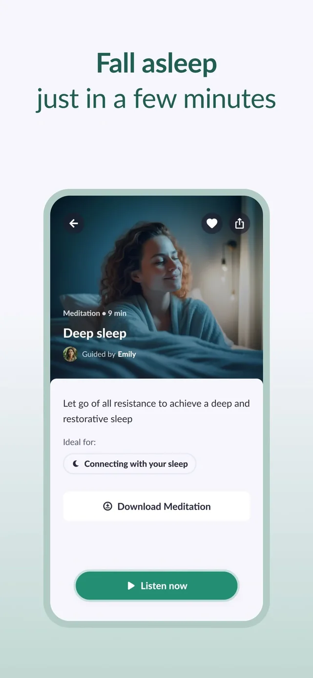 Pura Mente: Sleep & Meditation App Store screenshot 3
