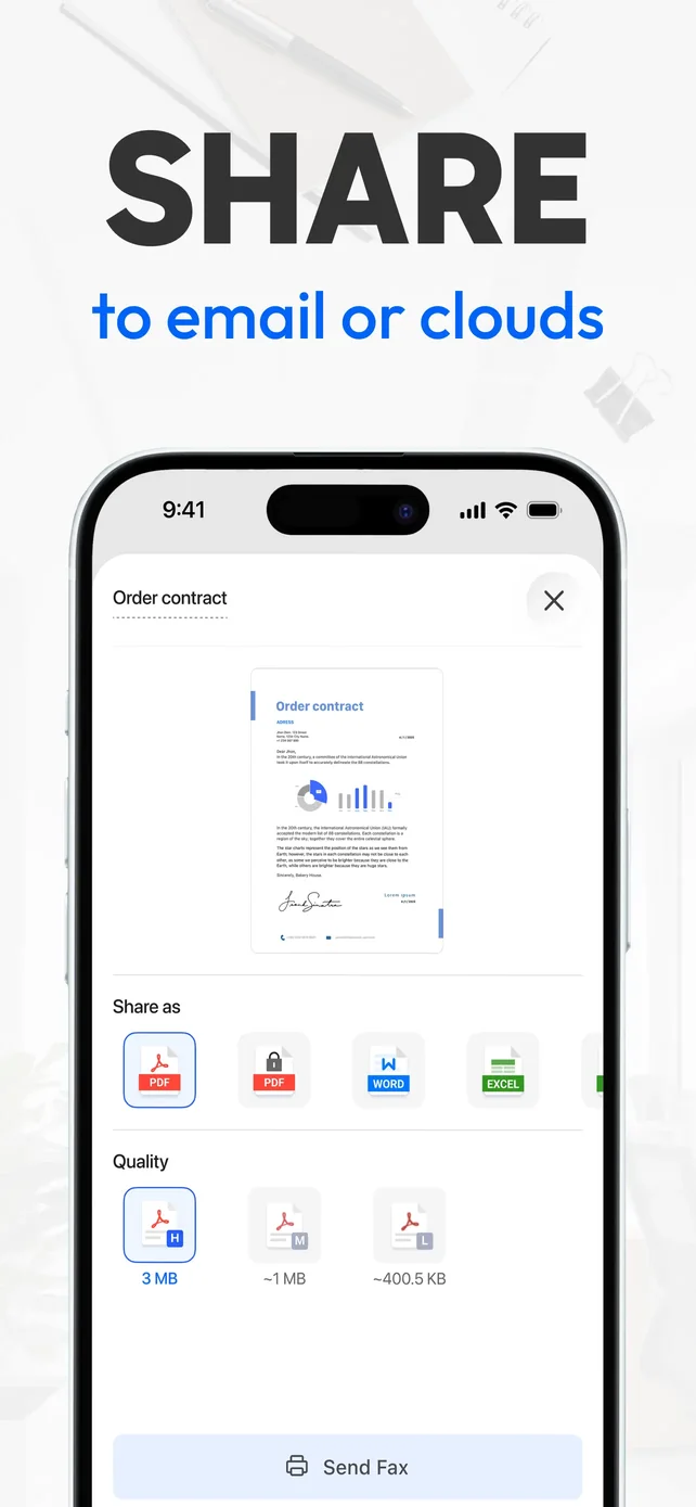 Tiny Scanner - PDF Scanner App App Store screenshot 3