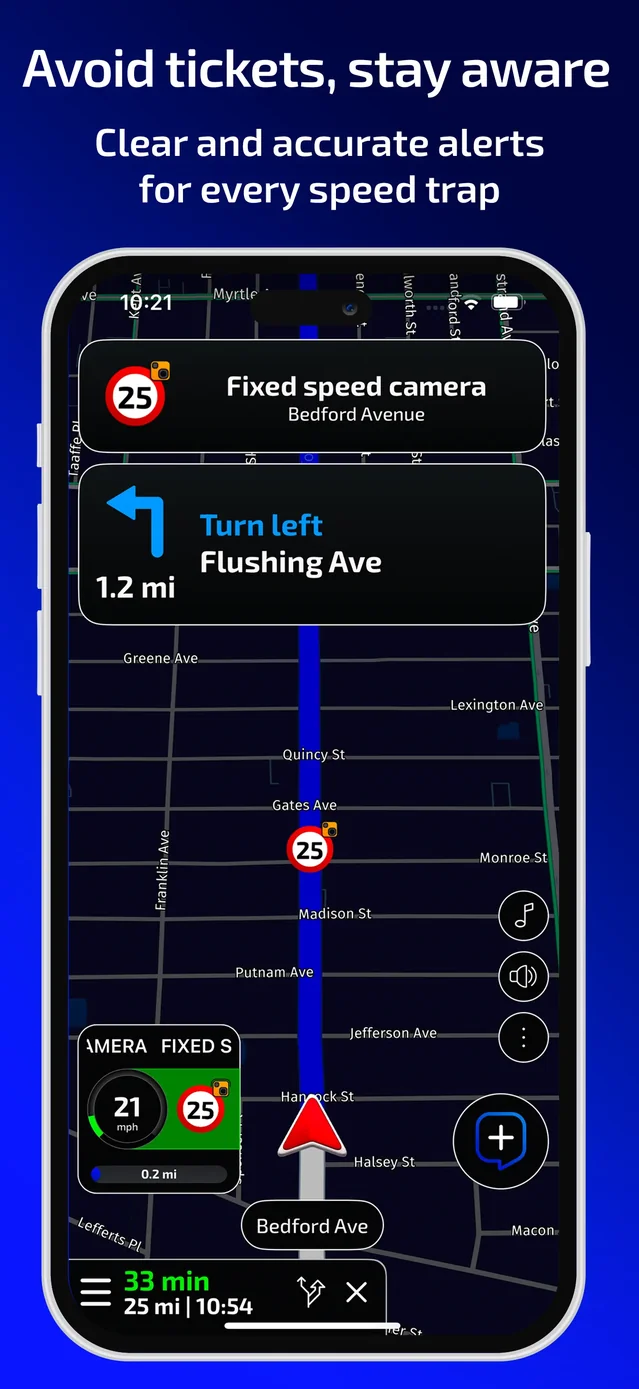 Radarbot: Speed Camera GPS App App Store screenshot 3