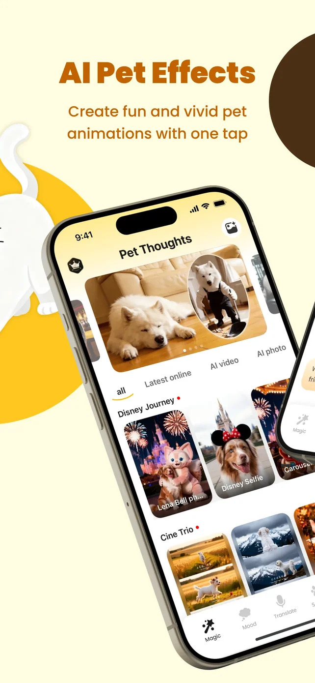 Pet Chat: Cat & Dog Translator App Store screenshot 3