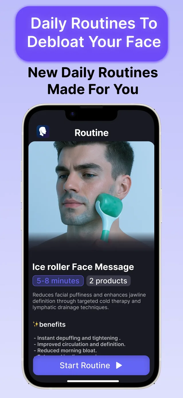Depuff AI - Debloat your face App Store screenshot 2