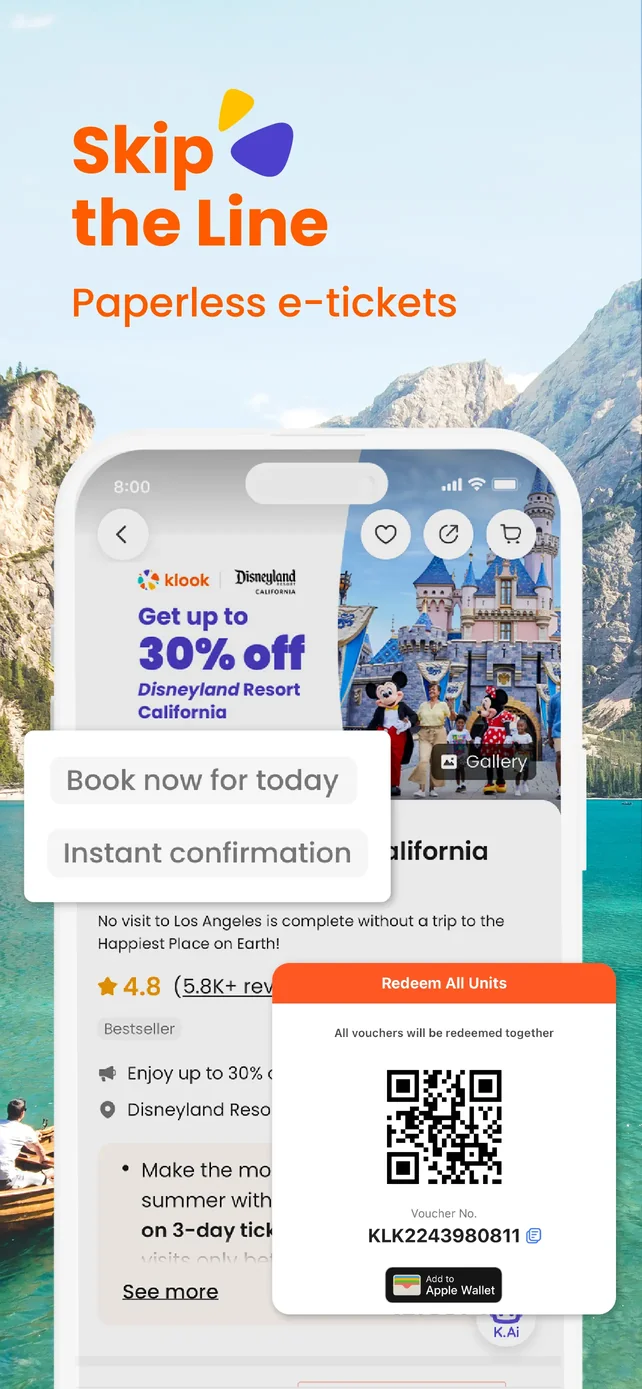 Klook: Travel & Activities App Store screenshot 3
