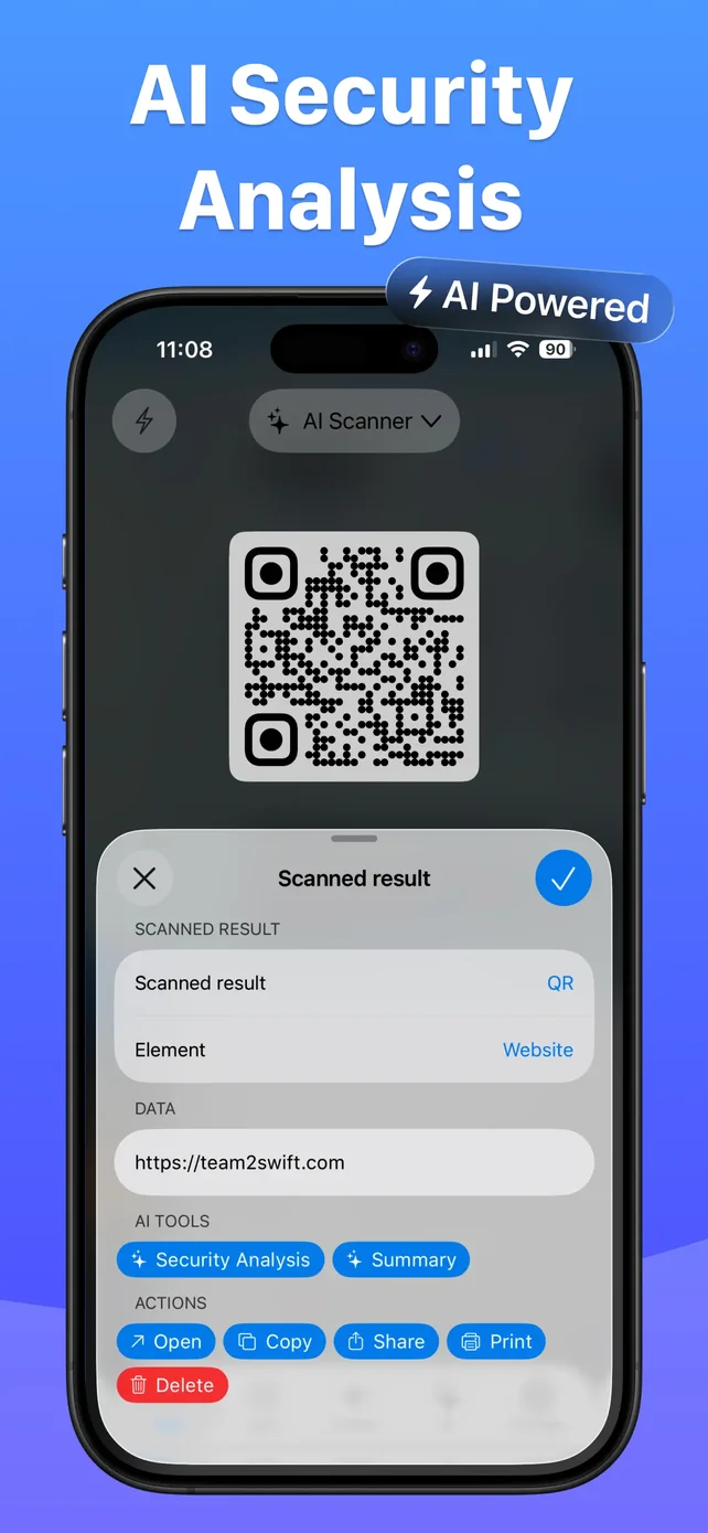QR Code Reader ® App Store screenshot 3