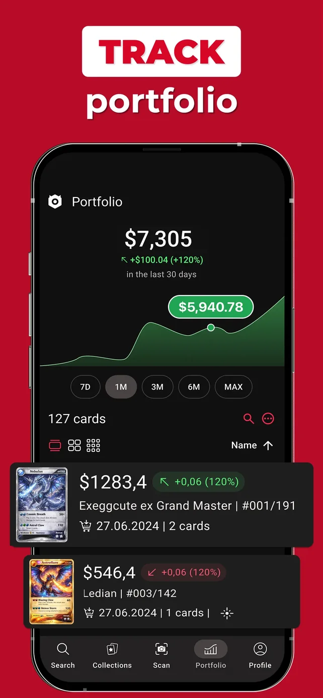 MonPrice Collector & Scanner App Store screenshot 4