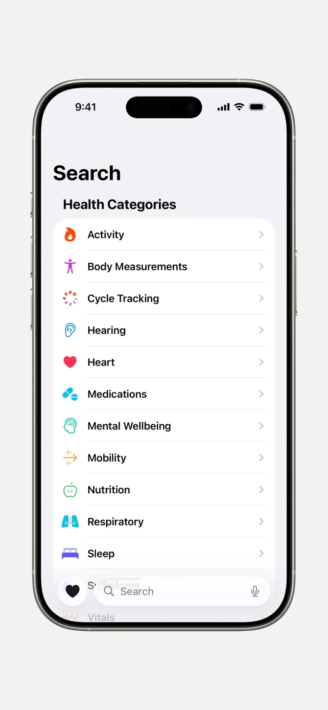 Apple Health App Store screenshot 2
